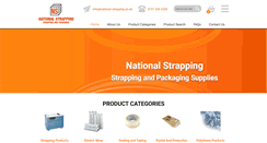 Desktop Screenshot of national-strapping.co.uk